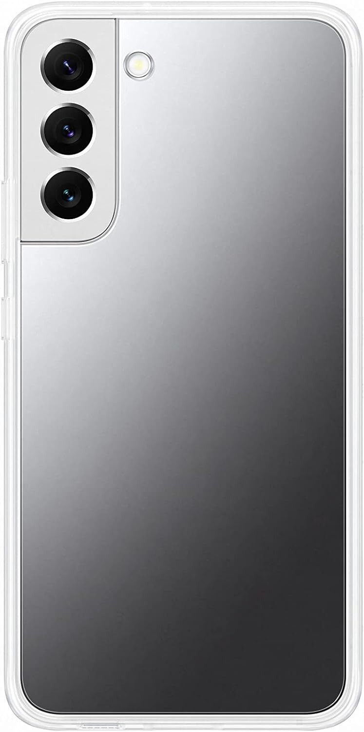 Custodia paraurti originale Samsung per Galaxy S22 - chiara
