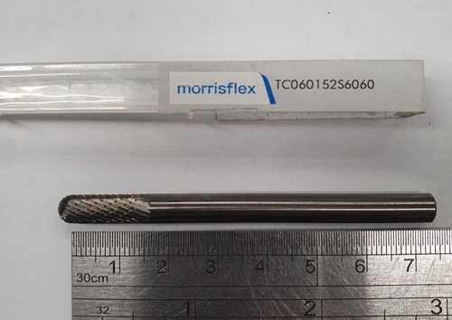 Fresa in carburo di tungsteno 1 pz MORRISFLEX n. parte TC060152S6060 - Foto 2 di 4
