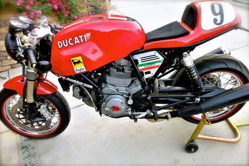 DUCATI GT-1000 BILLET ALUMINUM CUSTOM SIDE COVER KIT. - Picture 4 of 12