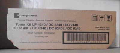 Triumph Adler Toner 4424010115 black für LP 4240 DC 2340 DC 2440 DC 6140L OVP B