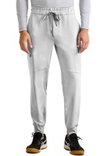 Healing Hands 360 Men Scrubs Nolen Jogger Pant 9172 SLST Silver Free Ship