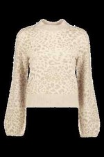 NEW Veronica Beard Tilda Pullover in Beige - Size S S5039