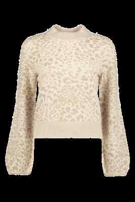 NEW Veronica Beard Tilda Pullover in Beige  - Size S #S5039