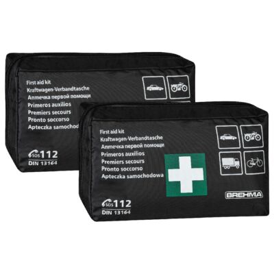 2x BREHMA Verbandtasche Verbandstasche Verbandkasten DIN 13164 2022 erste Hilfe