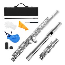 HOT C FLUTE - STUDENT SCHOOL BAND FLUTE W/ GIFT YEARS H7Q9