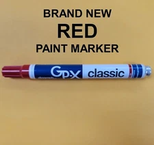 NEW Diagraph GP-X MSP Classic Industrial Xylene Paint Pen Marker - Red
