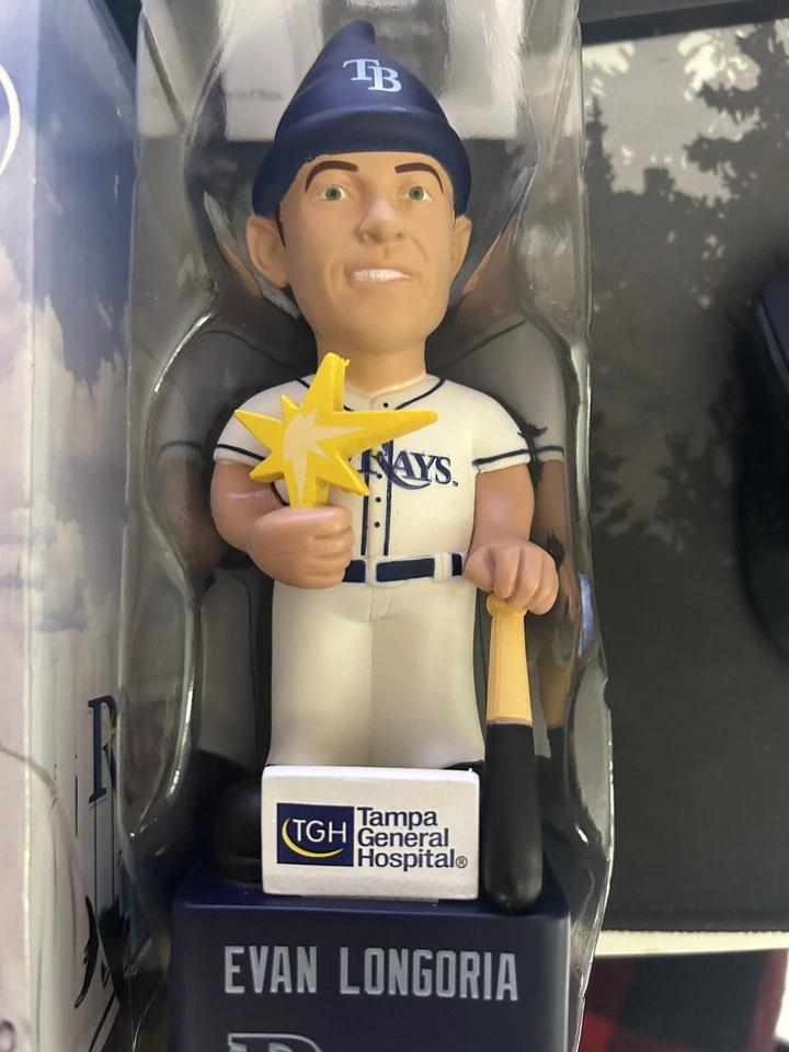 EVAN LONGORÍA Solar Gnomo Tampa Bay Rays Estadio Sorteo SGA 2016 NUEVO EN CAJA Foto 2 de 4