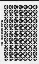 Casa delle bambole miniatura fai da te taglio laser scala 1/2 fiori margherita