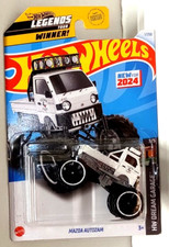 2024 Hot Wheels Mazda Autozam 1/250 HW Dream Garage 3/5 White HRY51 New Casting