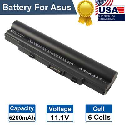 A32-U80 NEW Battery for Asus U20A-B2 U80A U80V U50A U50V A31-U80 A32-U50 A32-U20