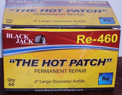 Blackjack 4'' Large diameter Black tire plugs for Cars/Trucks 60 per pack