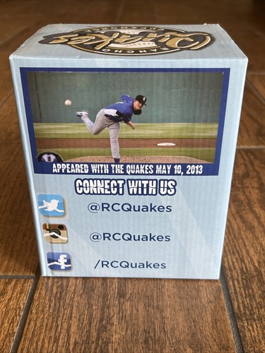 ZACK GREINKE RANCHO CUCAMONGA QUAKES LA DODGERS 2014 BOBBLEHEAD SGA - Picture 3 of 3