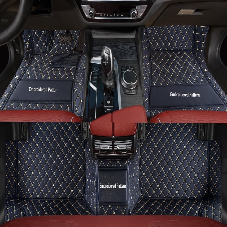 For BMW X2 Luxury Waterproof Allweather Liners Custom Carpets Car