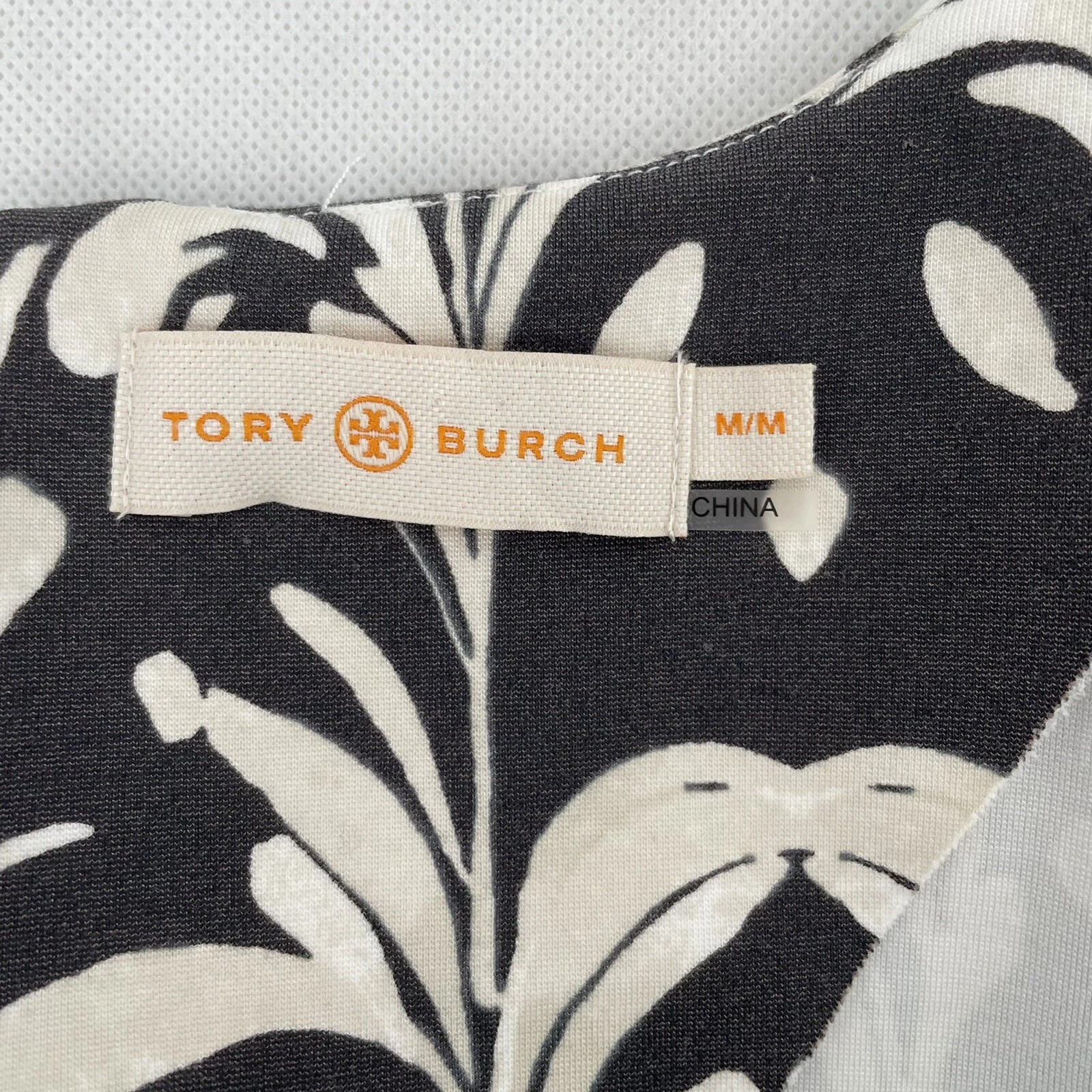 Abito Tory Burch Brushstroke Symphony Shift linea taglia M