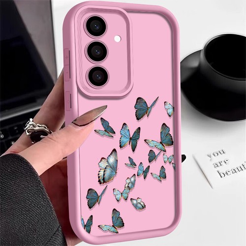 Silicone For Samsung S24 S23 S22 S21 Ultra A55 A54 Shockproof Soft Case Cover - Photo 8 sur 20