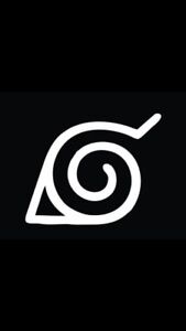 Hidden Leaf Village Symbol Anime Naruto Shippuden Decal Sticker | eBay