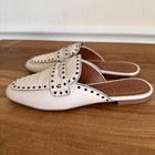 Coach Faye Loafer Slide Mule White Leather Women Size 8 G3831 — photo 5