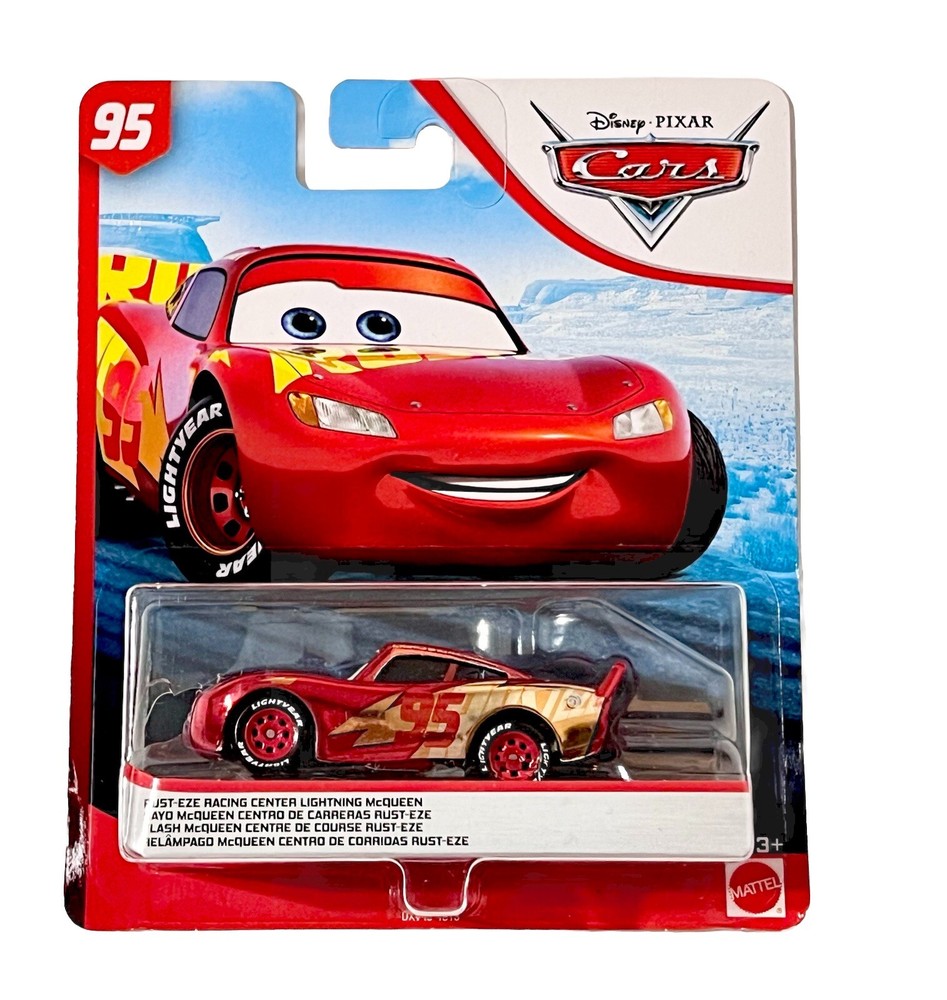 Disney Pixar Cars Rust-Eze Racing Center Lightning McQueen 95 SEALED See Details
