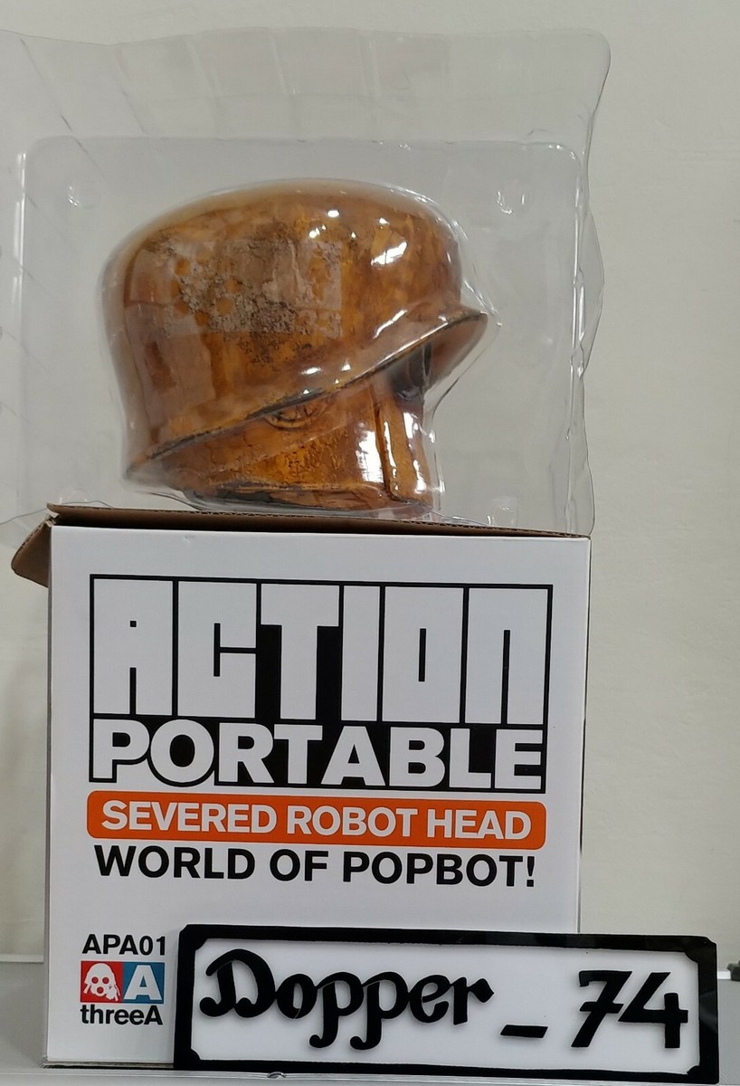 ThreeA Severed bot head popbot tk Ashleywood bothead