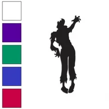 Zombie Shambling, Vinyl Decal Sticker, Multiple Colors & Sizes #775