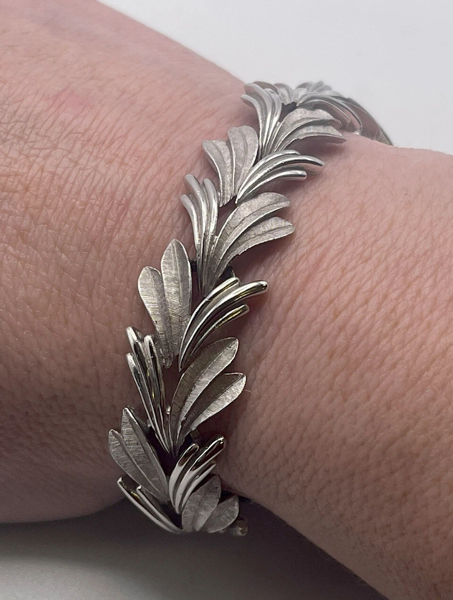Trifari hotsell silver bracelet