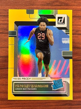 2022 Donruss Kingsley Enagbare Rated Rookie Gold Holo Foil Press Proof #396 RC
