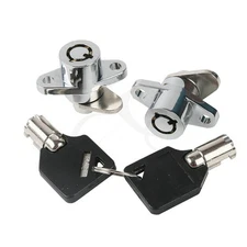 Hard Saddle Bag Saddlebag Lock Set Fit For Harley Touring Street Glide 93-13 12