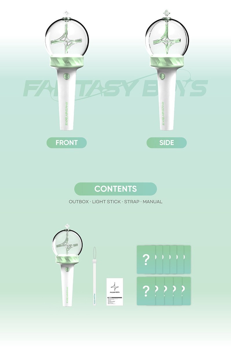 FANTASY BOYS OFFICIAL LIGHT STICK/ Strap+11Photo Card