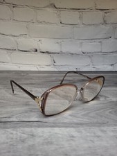 Vintage 70 Charmant Retro Frames Eye Glasses 7503 Ladies Poly Flex 130mm Japan