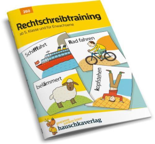 Thumbnail - Rechtschreibtraining Ab 5. Klasse Und Für Erwachsene, A5-heft Deutsch: