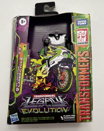 Transformers Generations Legacy Evolution Deluxe Class Action Figure G2 Universe Laser Cycle 14 Cm