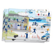 LEGO CITY - Geschirr Deko Kindergeburtstag Polizei Kinder Geburtstag Party Set