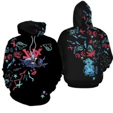 Arcane Jinx Graffiti Hoodie League of League of Legends 3D Hoodie - BEST PRICE