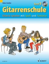 Gitarrenschule Band 1 mit CD, Dieter Kreidler