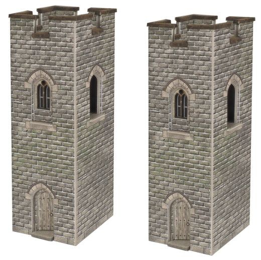Metcalfe PN192 Castle Watch Tower Card Kit N Gauge