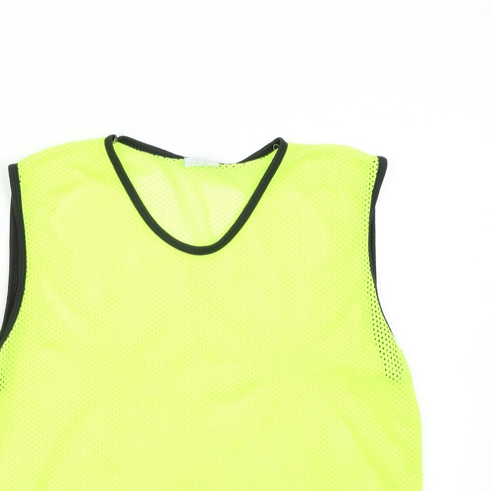 Boys UK Size M Centris Yellow Basic Tank image 3