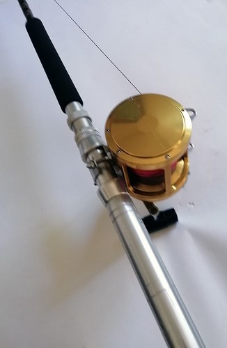 Canna da Pesca DAIWA Per Traina D'Altura Completa Di Mulinello Penn Reels 50 TW - Foto 5 di 17