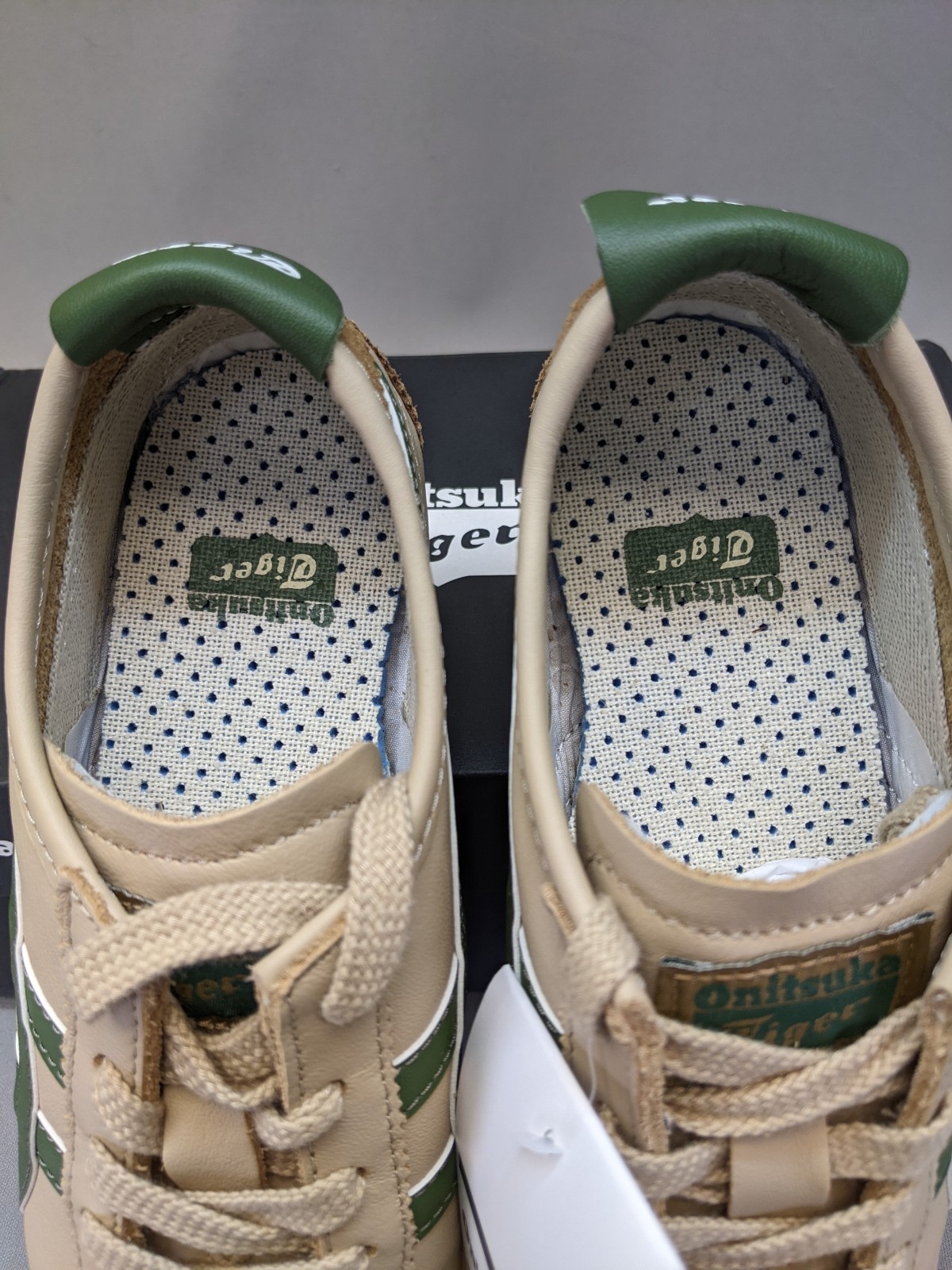 SAOLA Onitsuka Tiger MEXICO 66 pelle 1183C102 250 beige verde erba unisex taglia 5