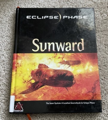 Eclipse Phase- Sunward- Posthuman Studios - RPG - Hardcover - The Inner System