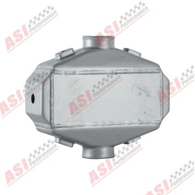 9.25''x9''x3.5'' Liquid/Water to Air Ladeluftkühler 2.5'' Air Einlass & Auslass NEU