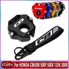 For HONDA CB650R 500F 500X 125R 300R CNC Motorcycle Key Case Cover Key Chain New
