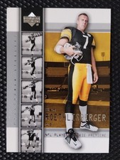 MINT CONDITION 2004 UD Rookie Premiere Ben Roethlisberger Steelers RC