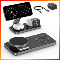 Ladestation 3-In-1 Induktiv FüR Iphone Air 12-17 Apple Watch 10-7 Airpods 20W