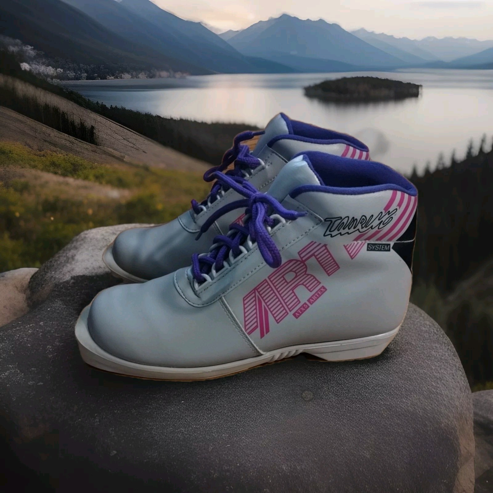 SALOMON Scarponi da sci di fondo Artex ATX5 sistema NNN taglia 38 EU 8 donna uomo 7