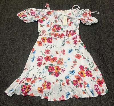 New! Francesca s Mi Ami Women's Floral Summer Dress Size Small
