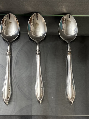 Oneida Stainless Sheraton 3Pc 18/10 Flatware Replacements #3 Tablespoons