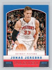 Jonas Jerebko 2012-13 Panini Basketball #86 Detroit Pistons