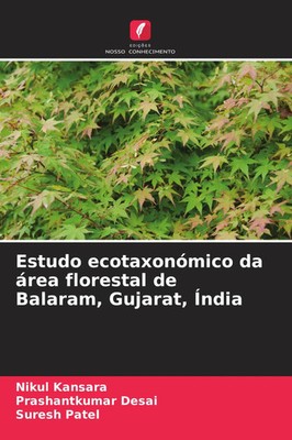 Estudo ecotaxonómico da área florestal de Balaram, Gujarat, Índia Taschenbuch