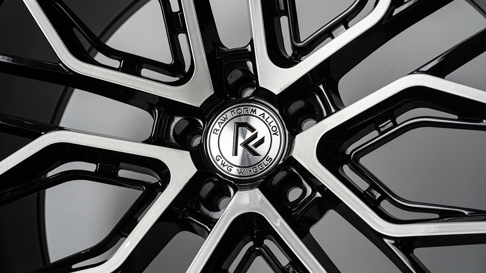 4 GWG Forged RF1 20 inch STAGG Black Rims 20x9/10.5 fits Maserati Ghibli 2014+