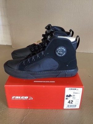 FALCO STARBOY 4 MOTORCYCLE BOOTS/TRAINERS BLACK 42